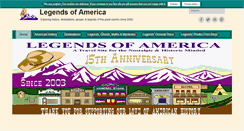 Desktop Screenshot of legendsofamerica.com